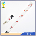 White Screen Lanyard with Plastic Buckle